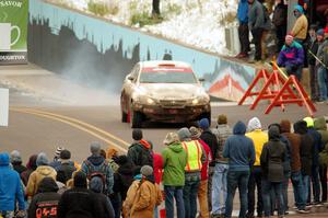 Michael Hooper / Claudia Barbera-Pullen Lexus IS350 on SS15 (Lakeshore Drive).