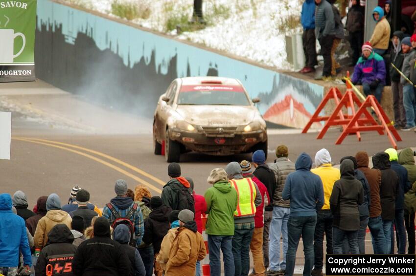 Michael Hooper / Claudia Barbera-Pullen Lexus IS350 on SS15 (Lakeshore Drive).