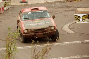 Mike Hurst / Susi Little Ford Capri on SS15 (Lakeshore Drive).