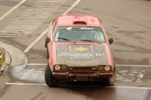 Mike Hurst / Susi Little Ford Capri on SS15 (Lakeshore Drive).