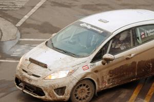 Justin Kollien / Daniel Garant Ford Fiesta R1 on SS15 (Lakeshore Drive).