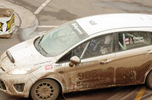 Justin Kollien / Daniel Garant Ford Fiesta R1 on SS15 (Lakeshore Drive).