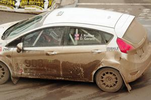 Justin Kollien / Daniel Garant Ford Fiesta R1 on SS15 (Lakeshore Drive).