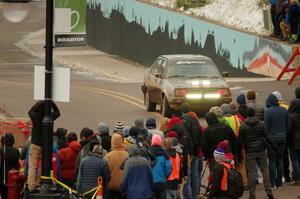 Cory Grant / Kevin Forde VW Jetta on SS15 (Lakeshore Drive).