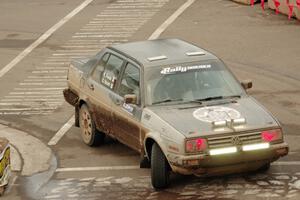 Cory Grant / Kevin Forde VW Jetta on SS15 (Lakeshore Drive).