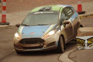 Keanna Erickson-Chang / Alex Gelsomino Ford Fiesta R1+ on SS15 (Lakeshore Drive).