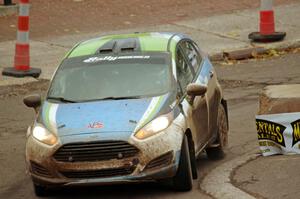 Keanna Erickson-Chang / Alex Gelsomino Ford Fiesta R1+ on SS15 (Lakeshore Drive).