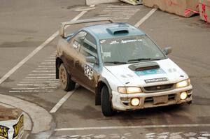 Tyler Matalas / Paul Brauner Subaru Impreza on SS15 (Lakeshore Drive).