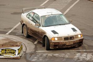 Michael Cadwell / Omar Cardenas BMW 325is on SS15 (Lakeshore Drive).