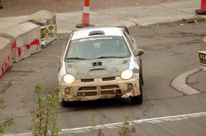 Matt Coatsworth / Ben Anderson Dodge SRT-4 on SS15 (Lakeshore Drive).