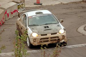 Matt Coatsworth / Ben Anderson Dodge SRT-4 on SS15 (Lakeshore Drive).