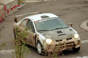 Matt Coatsworth / Ben Anderson Dodge SRT-4 on SS15 (Lakeshore Drive).