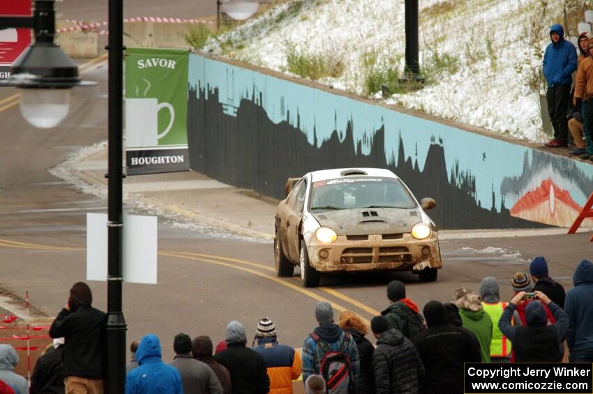 Matt Coatsworth / Ben Anderson Dodge SRT-4 on SS15 (Lakeshore Drive).