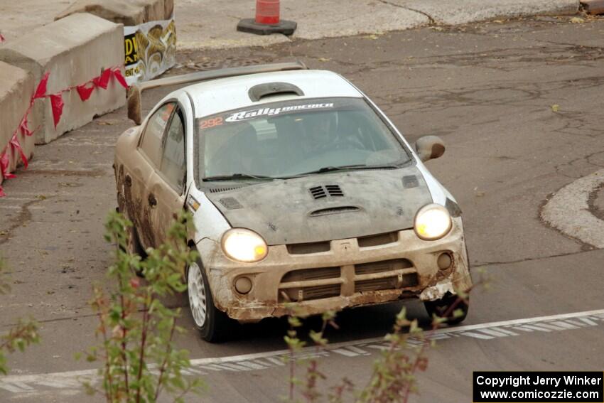 Matt Coatsworth / Ben Anderson Dodge SRT-4 on SS15 (Lakeshore Drive).