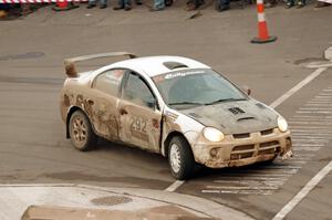 Matt Coatsworth / Ben Anderson Dodge SRT-4 on SS15 (Lakeshore Drive).