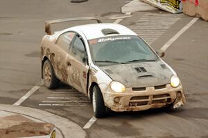 Matt Coatsworth / Ben Anderson Dodge SRT-4 on SS15 (Lakeshore Drive).