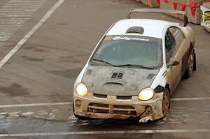 Matt Coatsworth / Ben Anderson Dodge SRT-4 on SS15 (Lakeshore Drive).