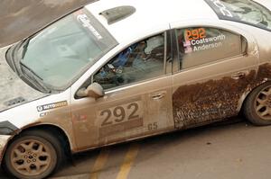 Matt Coatsworth / Ben Anderson Dodge SRT-4 on SS15 (Lakeshore Drive).