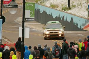 Ryan Rethy / Rachel Rethy Subaru Impreza Outback on SS15 (Lakeshore Drive).