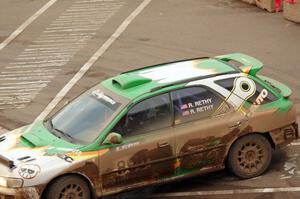 Ryan Rethy / Rachel Rethy Subaru Impreza Outback on SS15 (Lakeshore Drive).