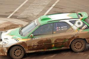 Ryan Rethy / Rachel Rethy Subaru Impreza Outback on SS15 (Lakeshore Drive).