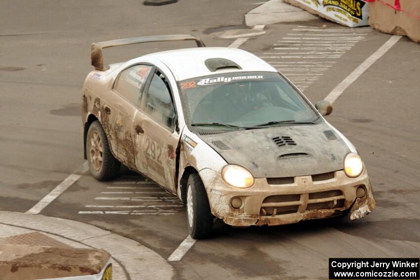 Matt Coatsworth / Ben Anderson Dodge SRT-4 on SS15 (Lakeshore Drive).