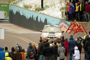 Caner Yildiz / Bryce Proseus Subaru Impreza on SS15 (Lakeshore Drive).