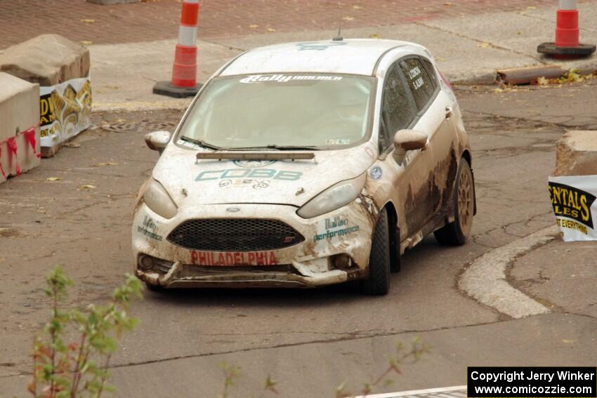 John Concha / Santiago Alban Ford Fiesta ST on SS15 (Lakeshore Drive).