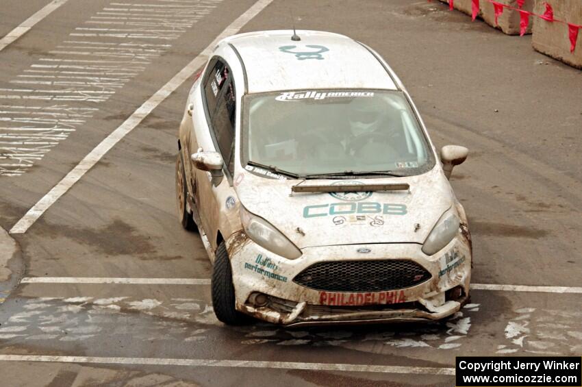 John Concha / Santiago Alban Ford Fiesta ST on SS15 (Lakeshore Drive).