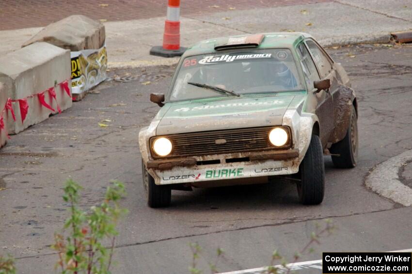 Seamus Burke / Martin Brady Ford Escort Mk. II on SS15 (Lakeshore Drive).