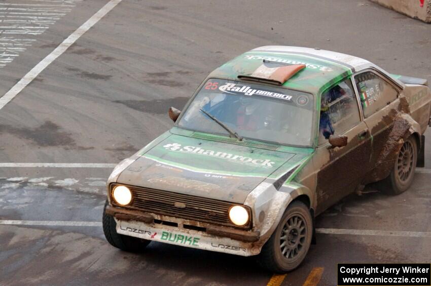 Seamus Burke / Martin Brady Ford Escort Mk. II on SS15 (Lakeshore Drive).