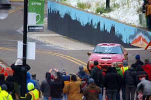 Matt Huuki / Janell Huuki Mitsubishi Eclipse on SS15 (Lakeshore Drive).