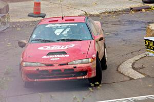 Matt Huuki / Janell Huuki Mitsubishi Eclipse on SS15 (Lakeshore Drive).