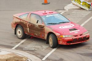 Matt Huuki / Janell Huuki Mitsubishi Eclipse on SS15 (Lakeshore Drive).