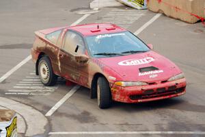 Matt Huuki / Janell Huuki Mitsubishi Eclipse on SS15 (Lakeshore Drive).