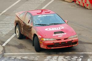 Matt Huuki / Janell Huuki Mitsubishi Eclipse on SS15 (Lakeshore Drive).