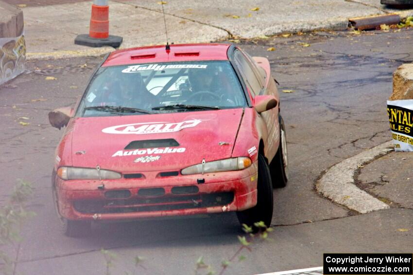 Matt Huuki / Janell Huuki Mitsubishi Eclipse on SS15 (Lakeshore Drive).