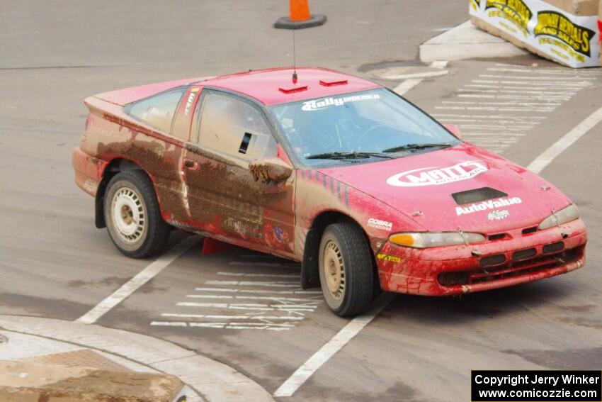 Matt Huuki / Janell Huuki Mitsubishi Eclipse on SS15 (Lakeshore Drive).