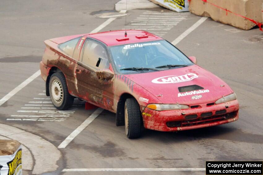 Matt Huuki / Janell Huuki Mitsubishi Eclipse on SS15 (Lakeshore Drive).