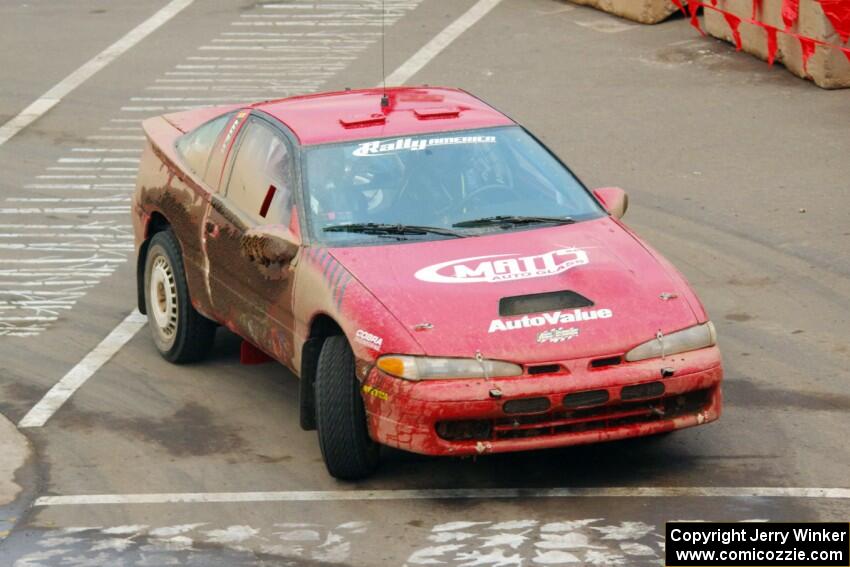 Matt Huuki / Janell Huuki Mitsubishi Eclipse on SS15 (Lakeshore Drive).