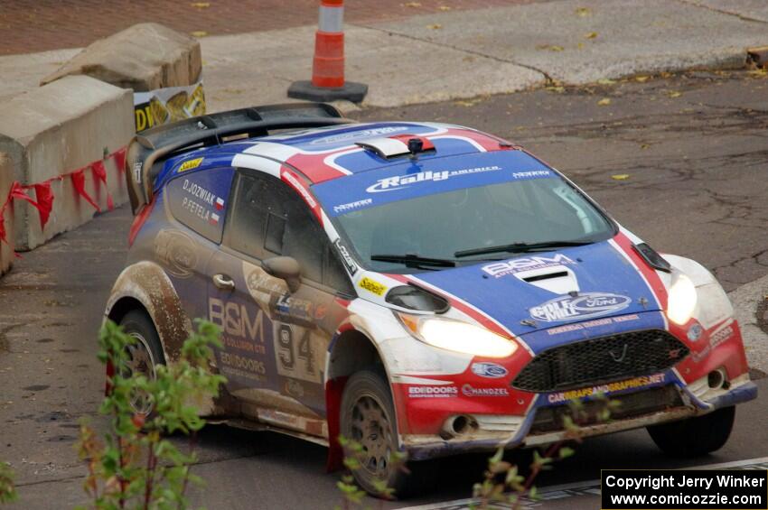 Piotr Fetela / Dominik Jozwiak Ford Fiesta on SS15 (Lakeshore Drive).