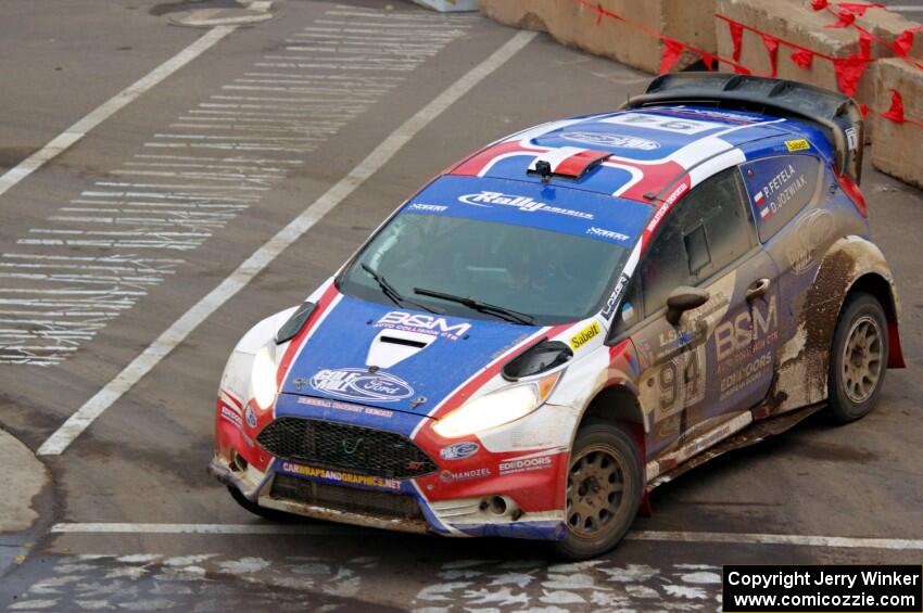 Piotr Fetela / Dominik Jozwiak Ford Fiesta on SS15 (Lakeshore Drive).