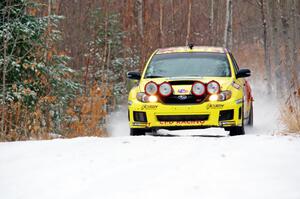 Lauchlin O'Sullivan / Alex Putnam Subaru WRX STi on SS1.