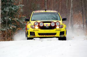 Lauchlin O'Sullivan / Alex Putnam Subaru WRX STi on SS1.