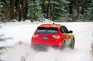 Lauchlin O'Sullivan / Alex Putnam Subaru WRX STi on SS1.