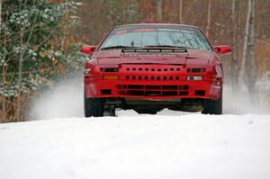 Al Dantes, Jr. / Brandon Snyder Mazda RX-7 Turbo on SS1.