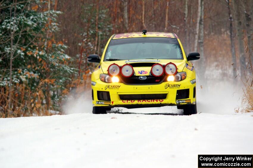 Lauchlin O'Sullivan / Alex Putnam Subaru WRX STi on SS1.