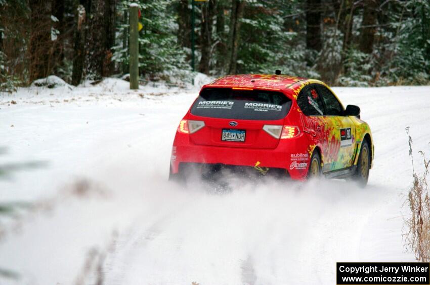 Lauchlin O'Sullivan / Alex Putnam Subaru WRX STi on SS1.