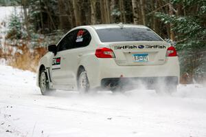 Chris Craft / Ben Dahlvang Subaru WRX STi on SS1.