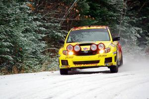 Lauchlin O'Sullivan / Alex Putnam Subaru WRX STi on SS2.